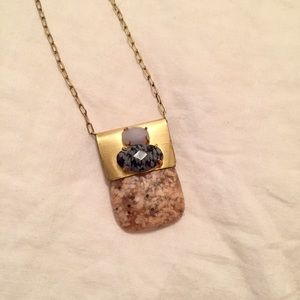 Anthropologie ossilia pendant necklace
